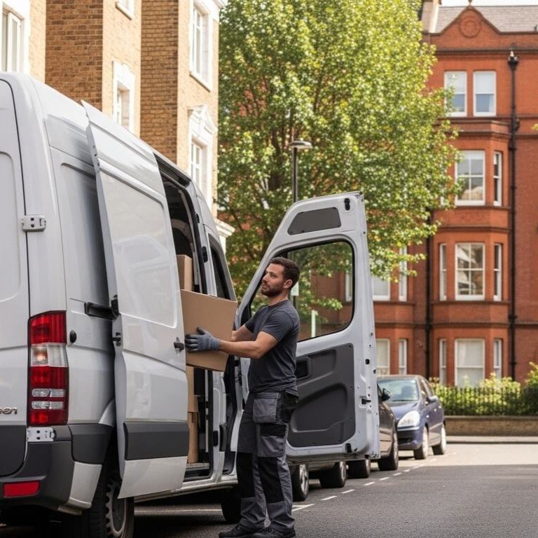 van for removals in Hammersmith and Fulham