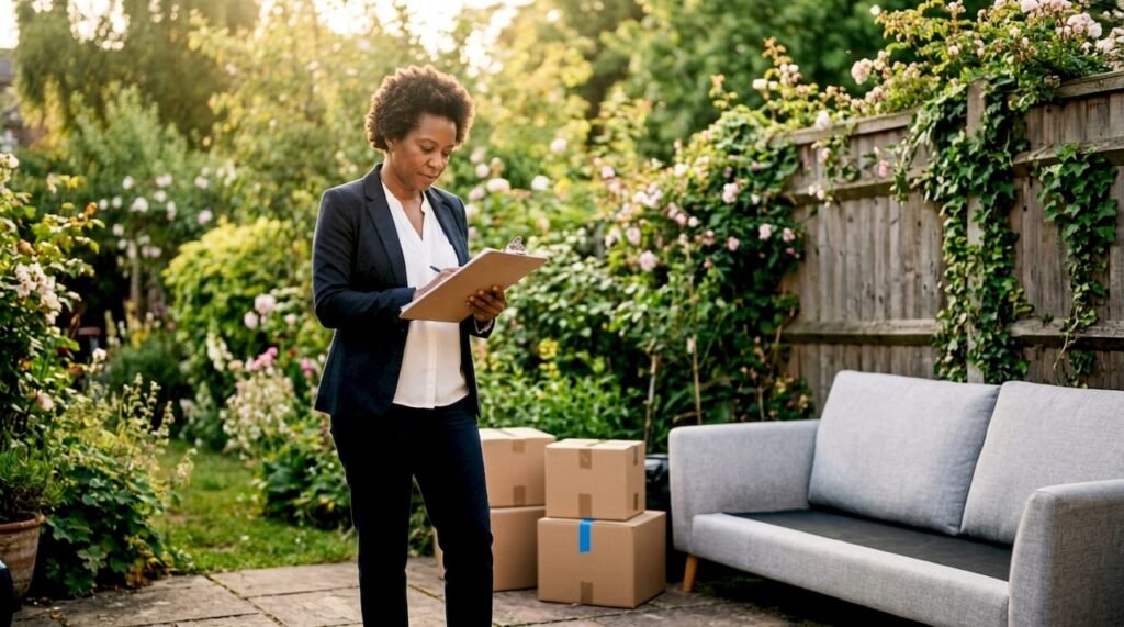 Arrange furniture delivery for your rental property